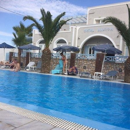 Alkyon Hotel Kamari  Luaran gambar