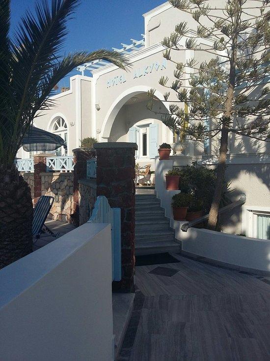 Alkyon Hotel Kamari  Luaran gambar