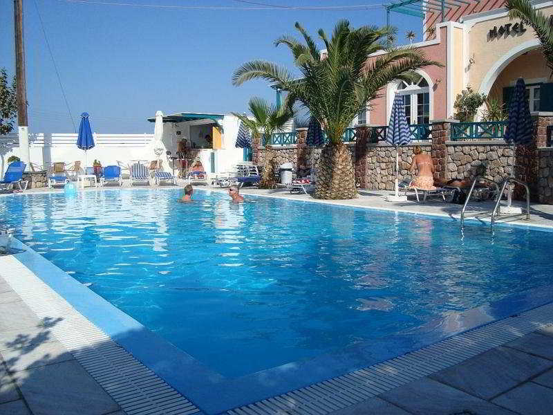 Alkyon Hotel Kamari  Luaran gambar