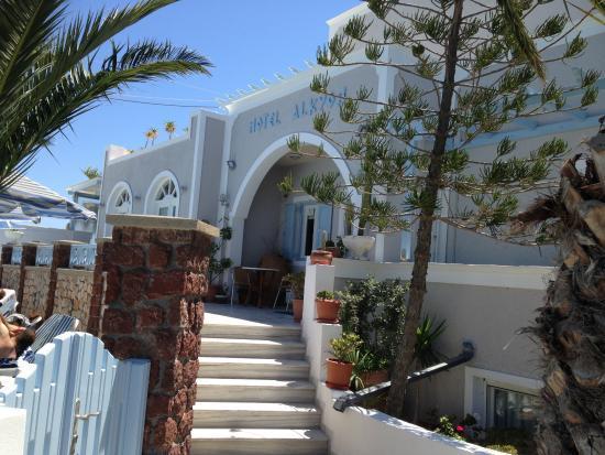 Alkyon Hotel Kamari  Luaran gambar