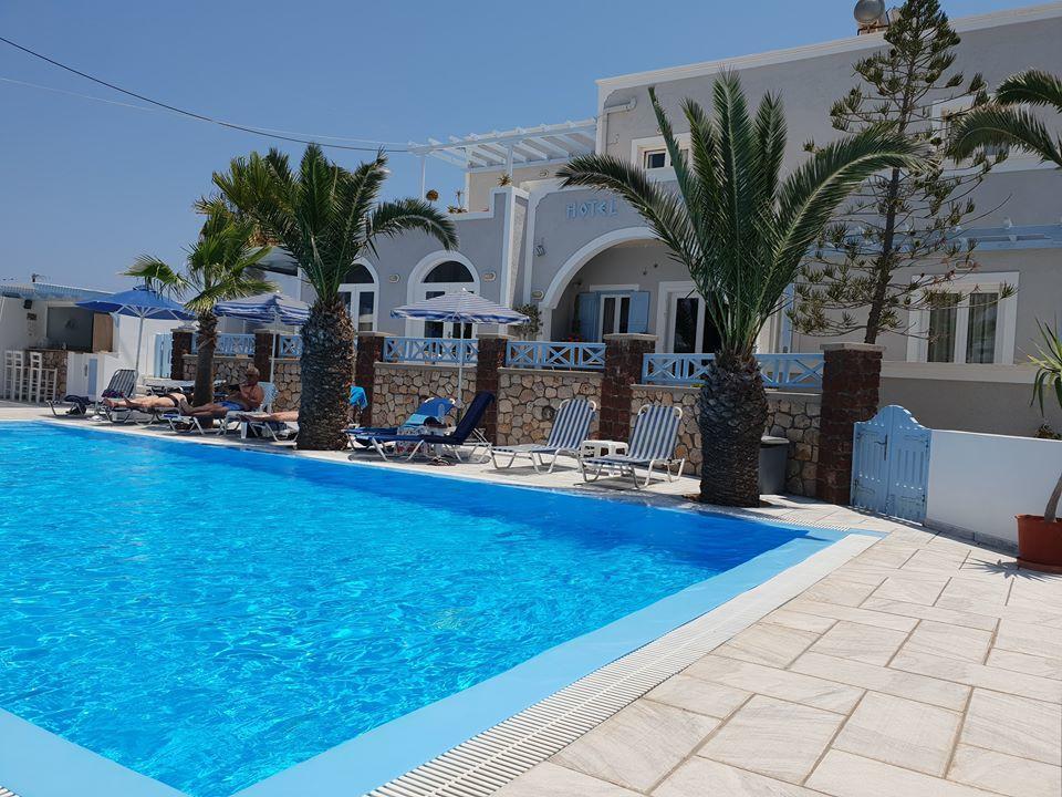 Alkyon Hotel Kamari  Luaran gambar