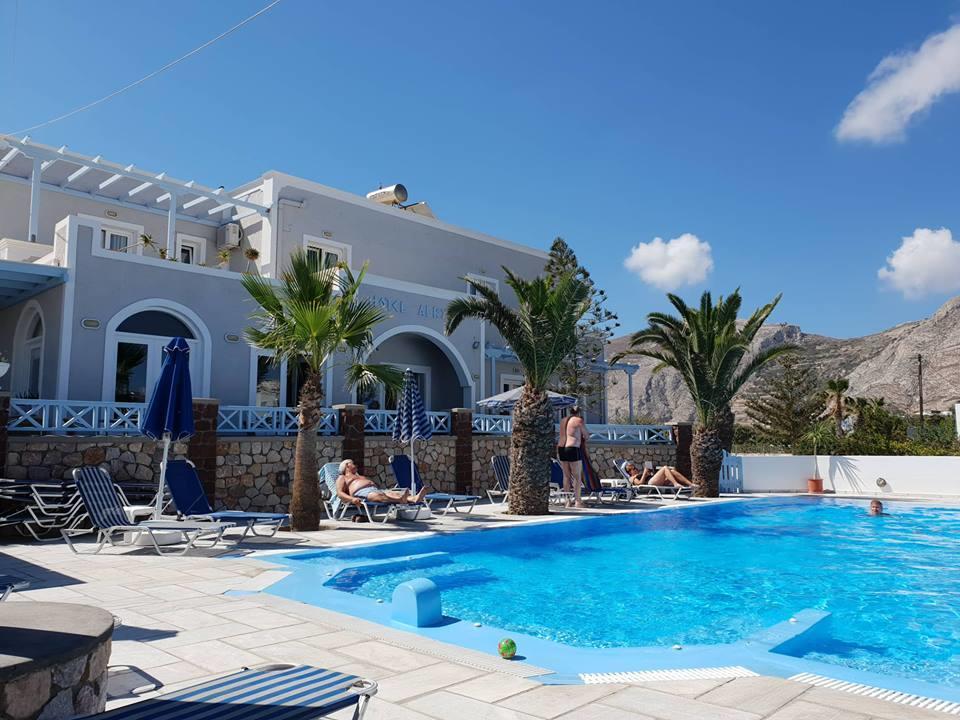 Alkyon Hotel Kamari  Luaran gambar