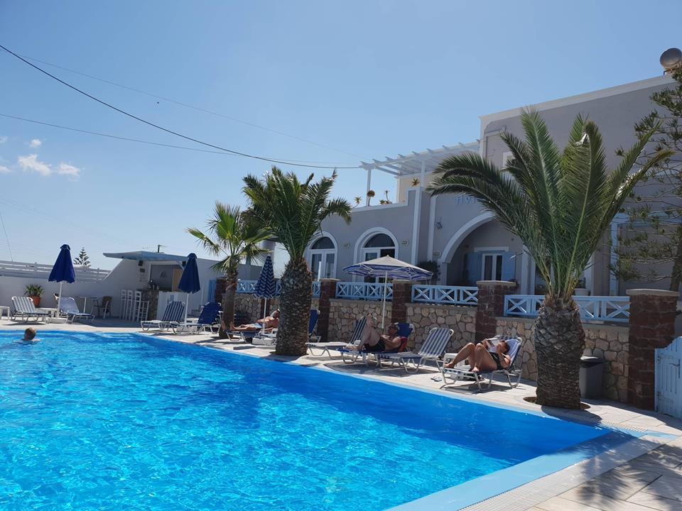 Alkyon Hotel Kamari  Luaran gambar